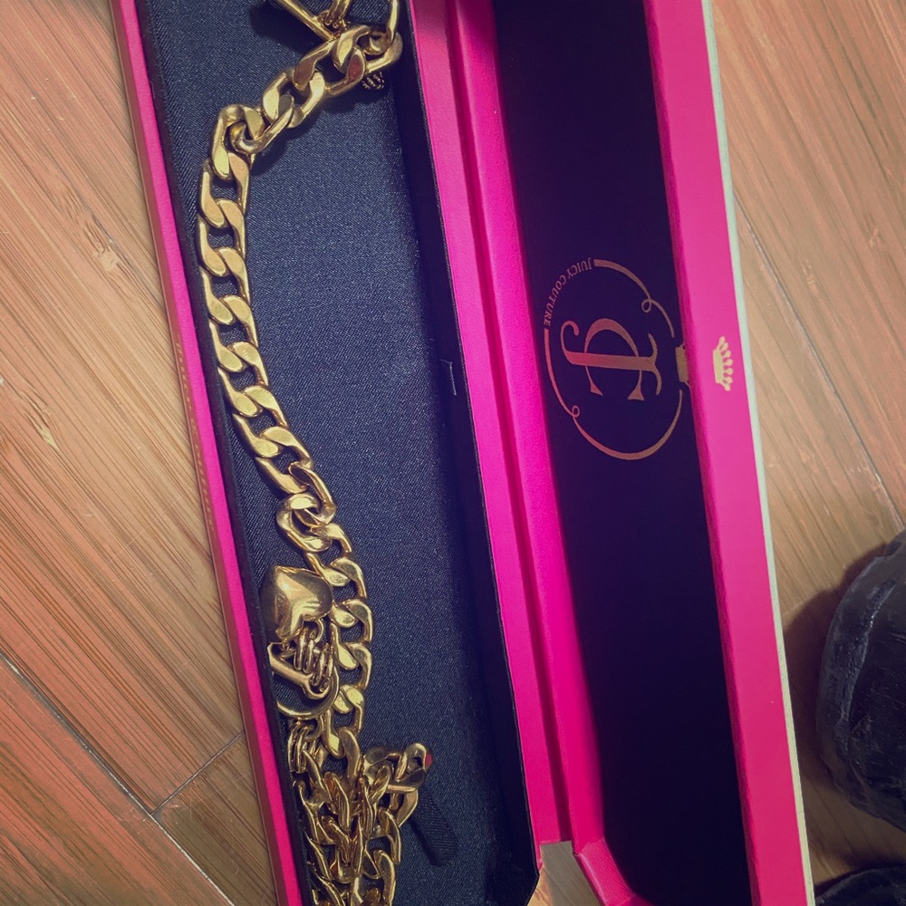 Chain Necklace or Double Wrap Bracelet Juicy
